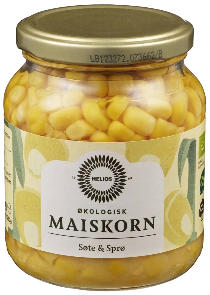 Økologiske maiskorn