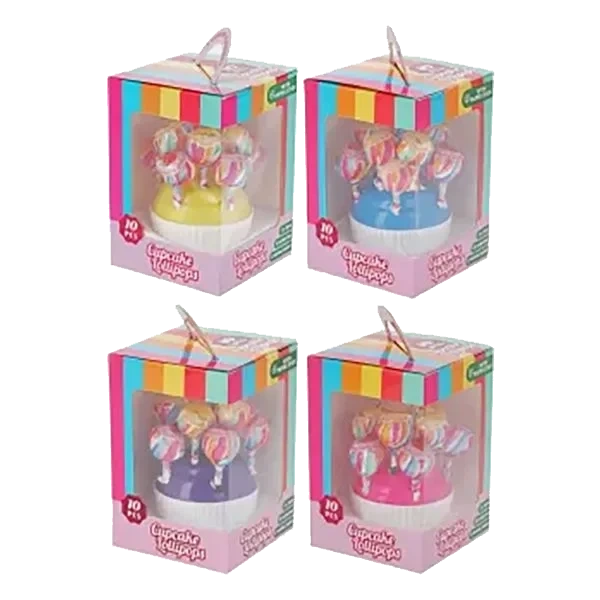 Cupcake Lollipops - 10pk