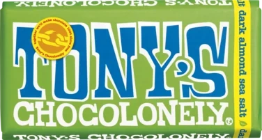 Tony's Chocolonely Mörk Choklad Mandel Havssalt 180g