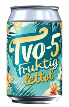 Tvo-5 Lettøl 0,33l bx Bygland Bryggeri