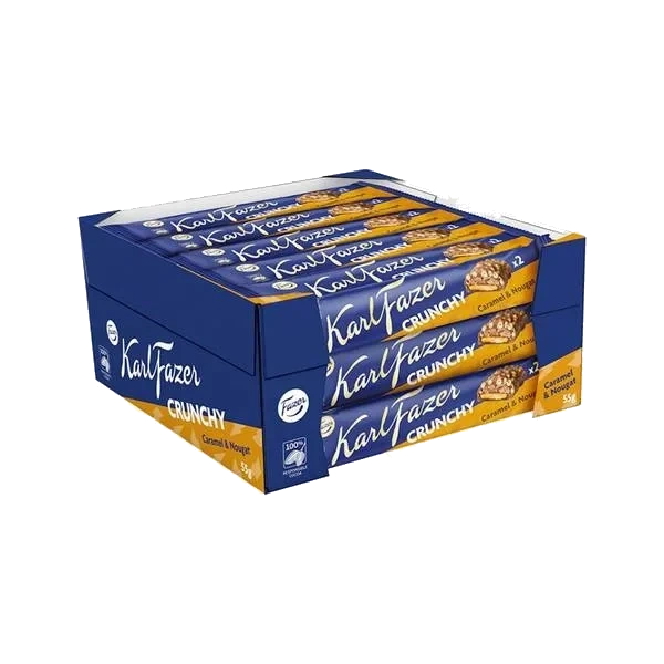 Crunchy Caramel & Nougat (Kartong 20stk)