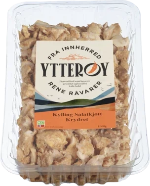 Grillet Kylling Salatkjøtt Krydret 1000g