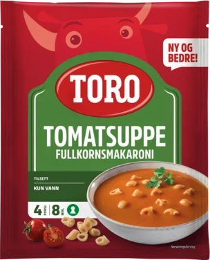 Tomatsuppe Fullkorn 131g Toro