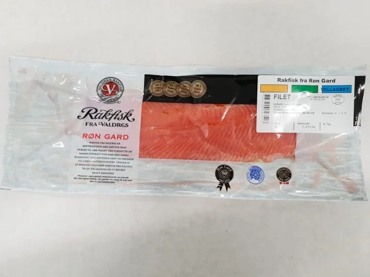 Rakfisk Filet Vellagret Røn Gard