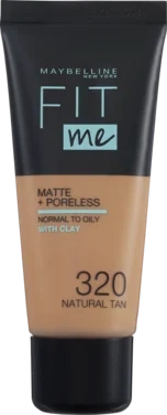 Maybelline New York Fit Me Matte + Poreless Foundation 320 Natural Tan