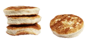 Klippfiskburger m/Ost 130g