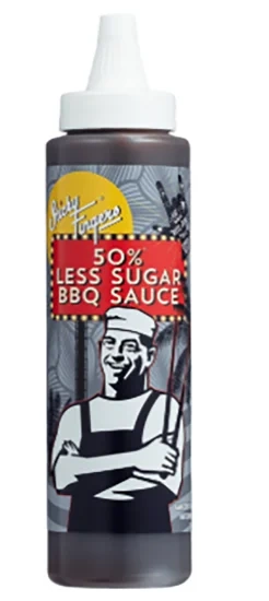 Sticky Fingers BBQ-saus Less sugar 270ml