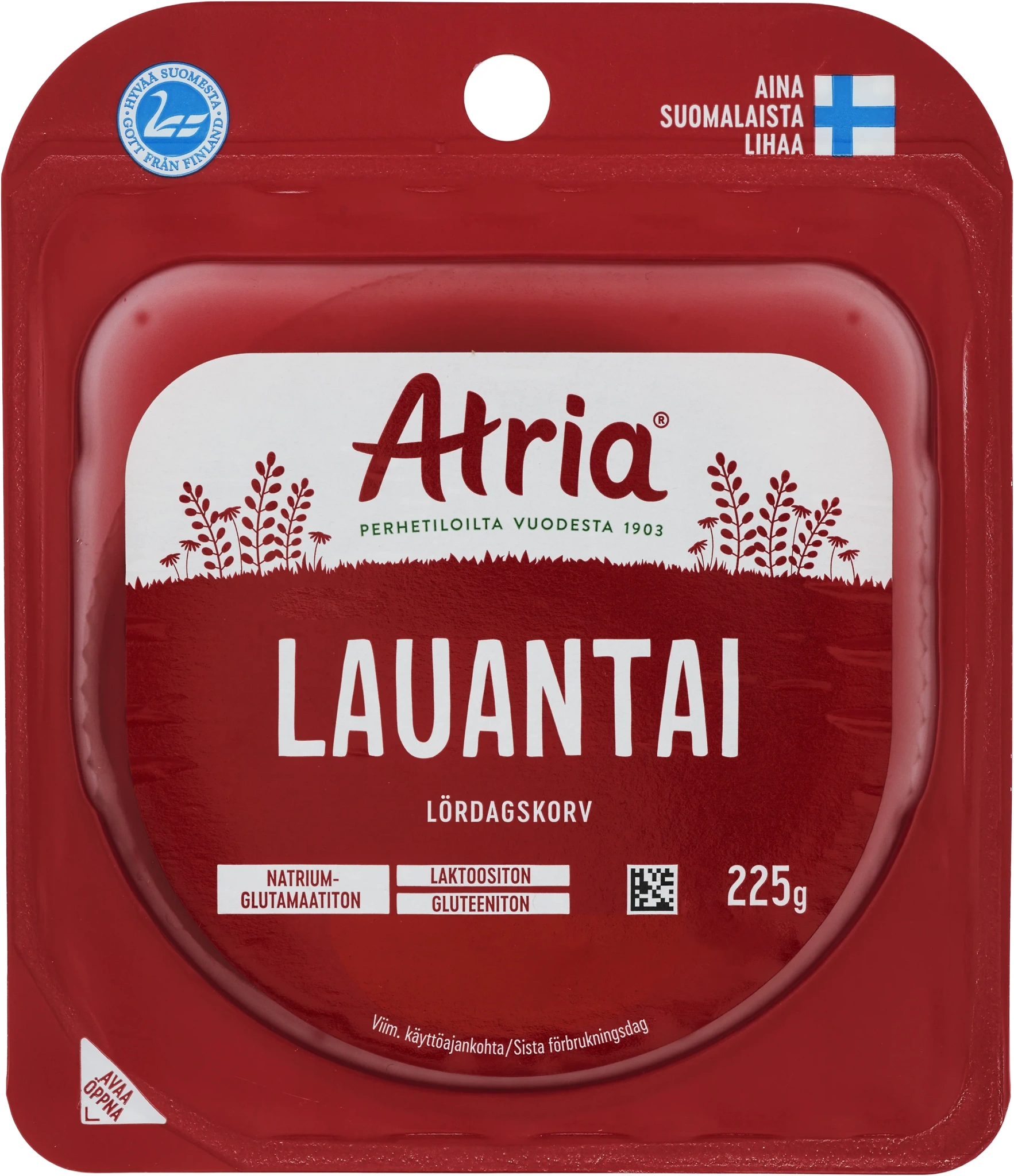 Lördagskorv Skivad 225g Atria