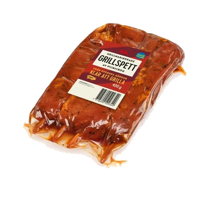 Grillspett grillmarinerade 400g ICA