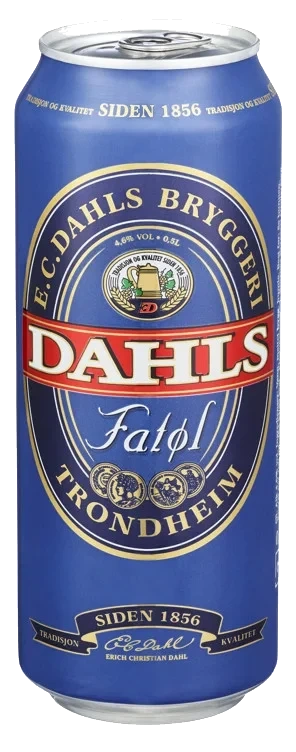 Dahls Fatøl 0,5l boks