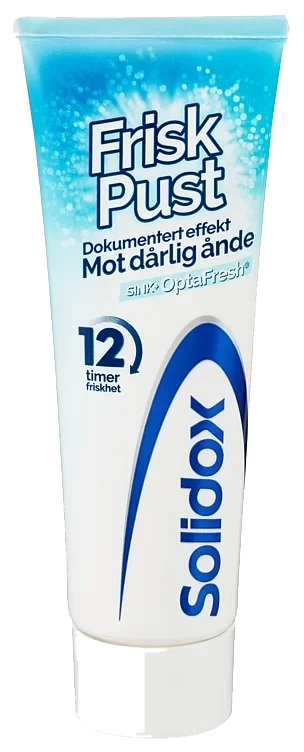 Solidox Tannkrem Frisk Pust 75ml