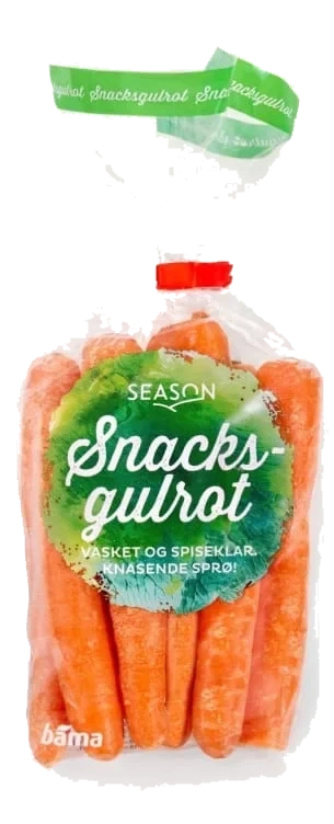 Gulrot Snacks 200g