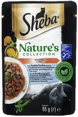 Sheba Nature's Tunfisk i Saus 85g