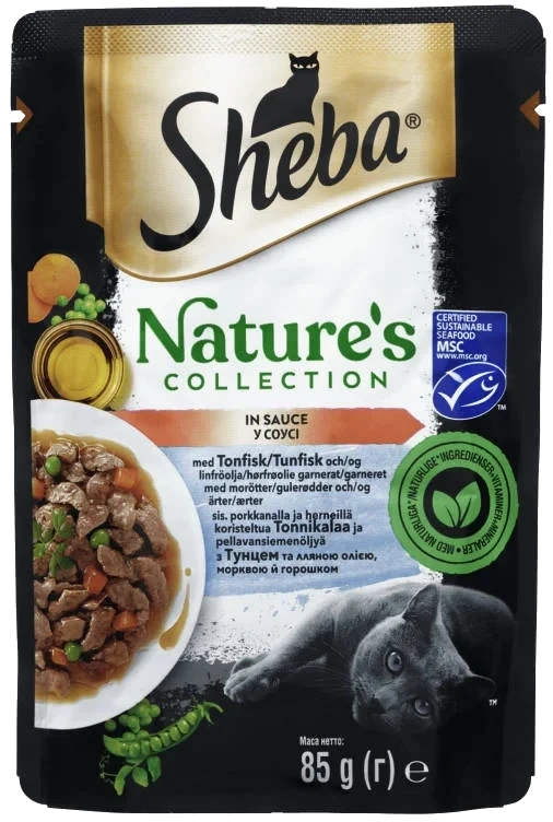 Sheba Nature's Tunfisk i Saus 85g