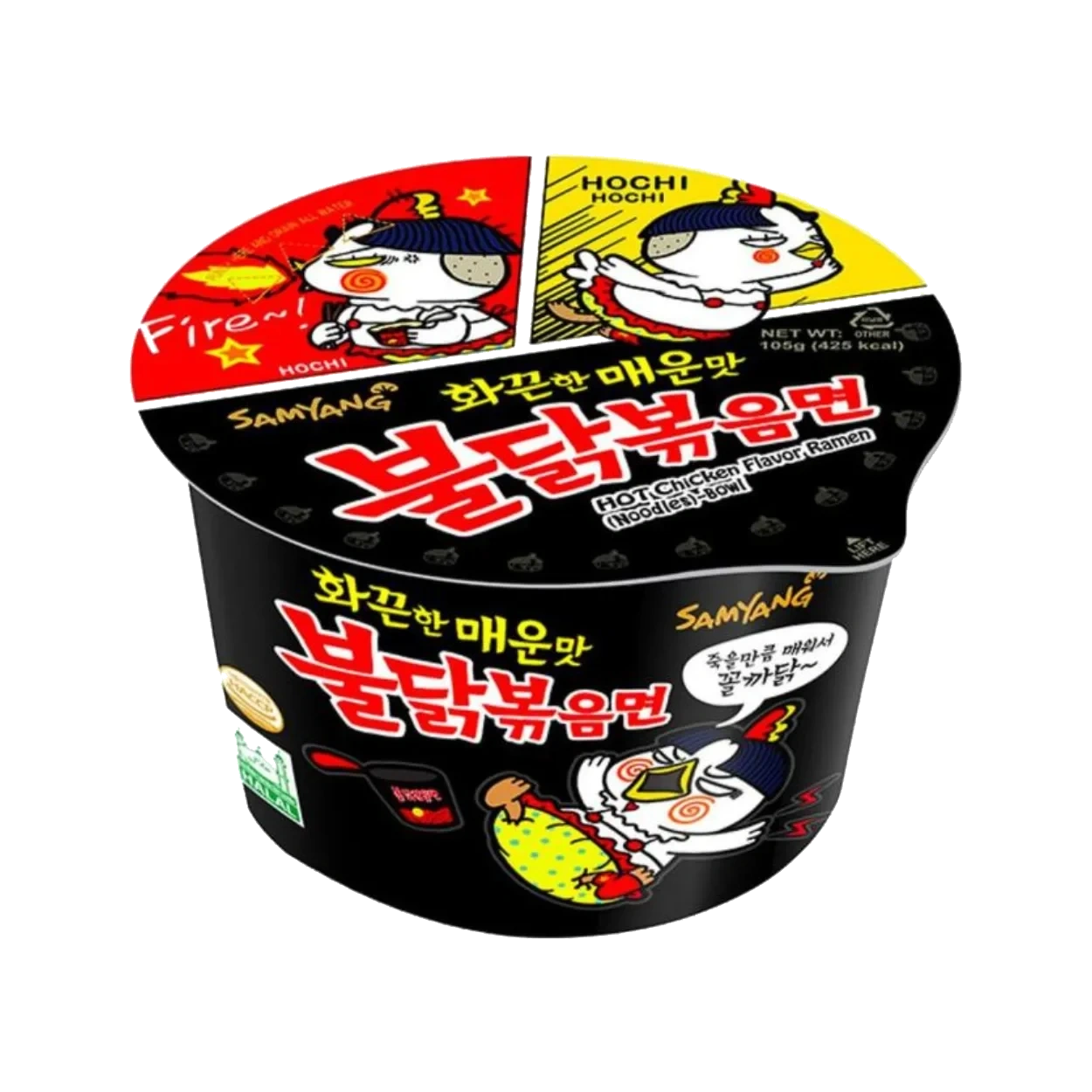 Hot Chicken Flavor Ramen Bowl 105g Samyang