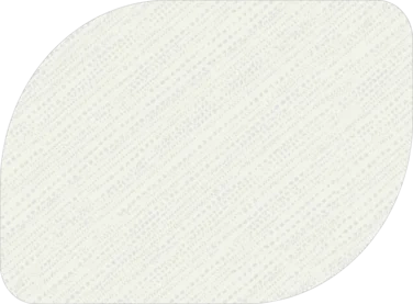 Bordbrikke Biodunicel 28x38cm Stucco Hvit