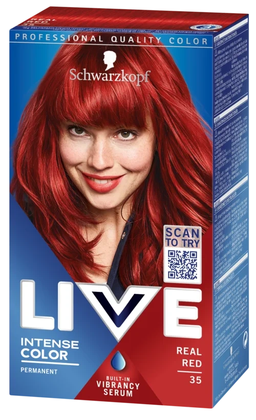 Schwarzkopf LIVE Intense Color 35 Real Red