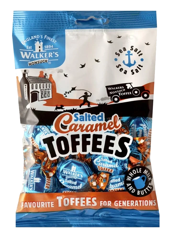 Walker's Salt Karamell Toffees 150 g