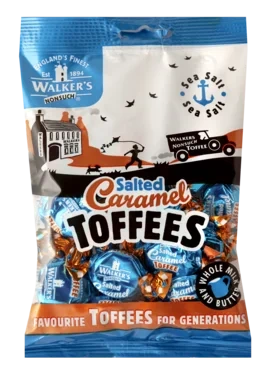 Walker's Salt Karamell Toffees 150 g