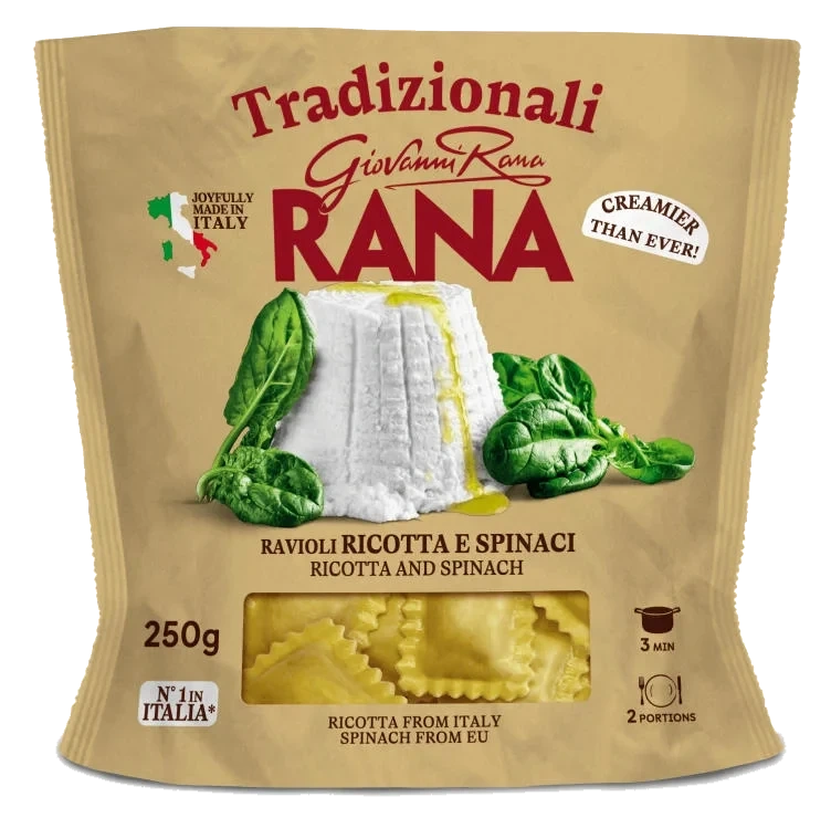 Tortelloni Ricotta&Spinat 250g Rana