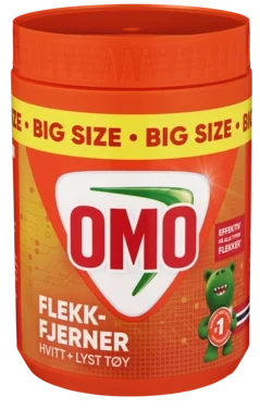 Omo hvitt flekkfjerner pulver  900g