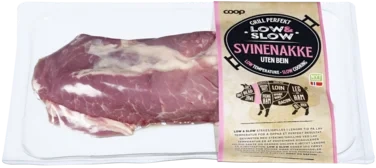 Coop Gp Svinenakke uten Bein Ca 600g Vv