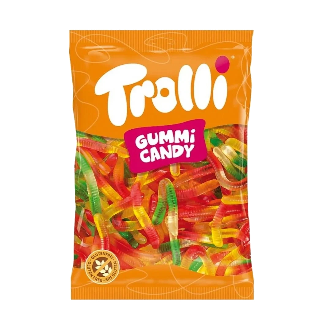 Trolli Gummi Worms 1 kg