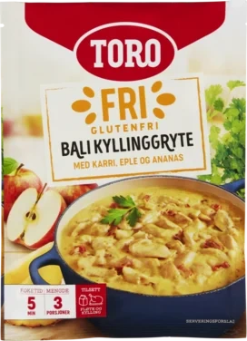 Bali Kyllinggryte glutenfri 70g Toro