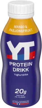 Yt Proteinyoghurt Mango&Pasjon 300g Tine
