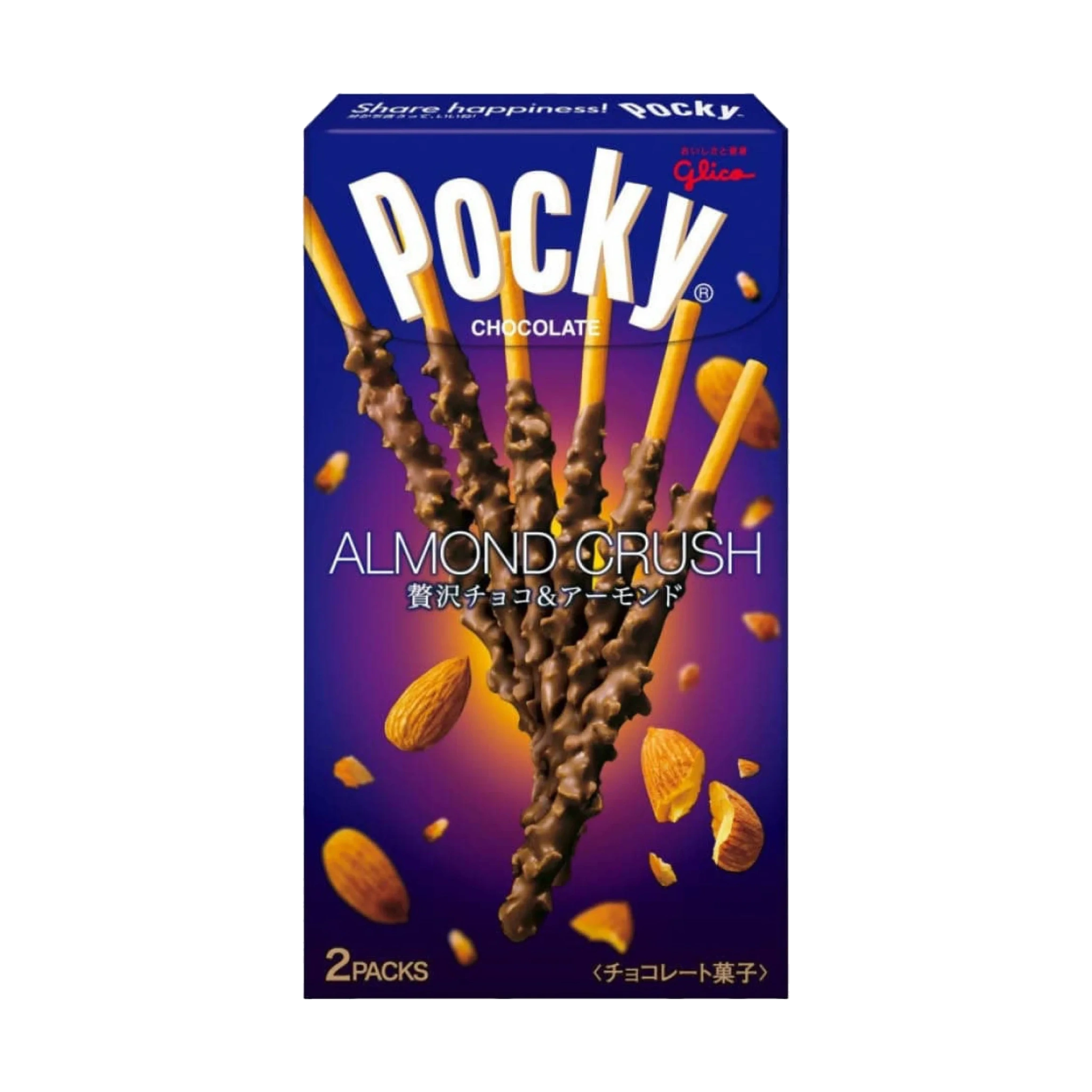 Pocky Chocolate Almond Crush 46 g (Japan) (DATOVARE)