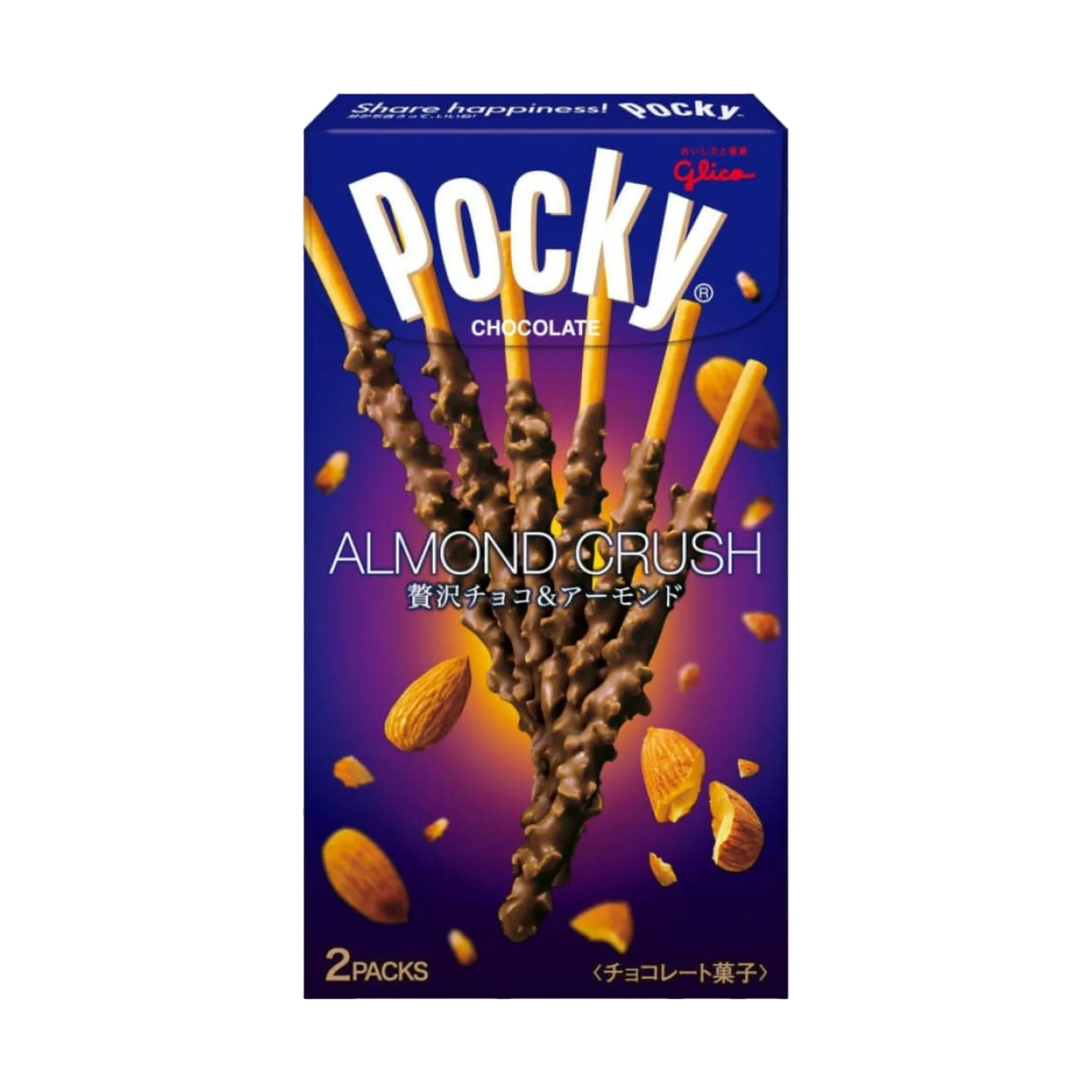 Pocky Chocolate Almond Crush 46 g (Japan) (DATOVARE)