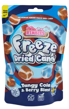 Rimbies Tangy Cola & Berry Blast 80g