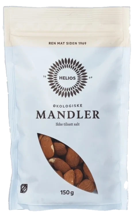 Mandler Økologisk 150g Helios