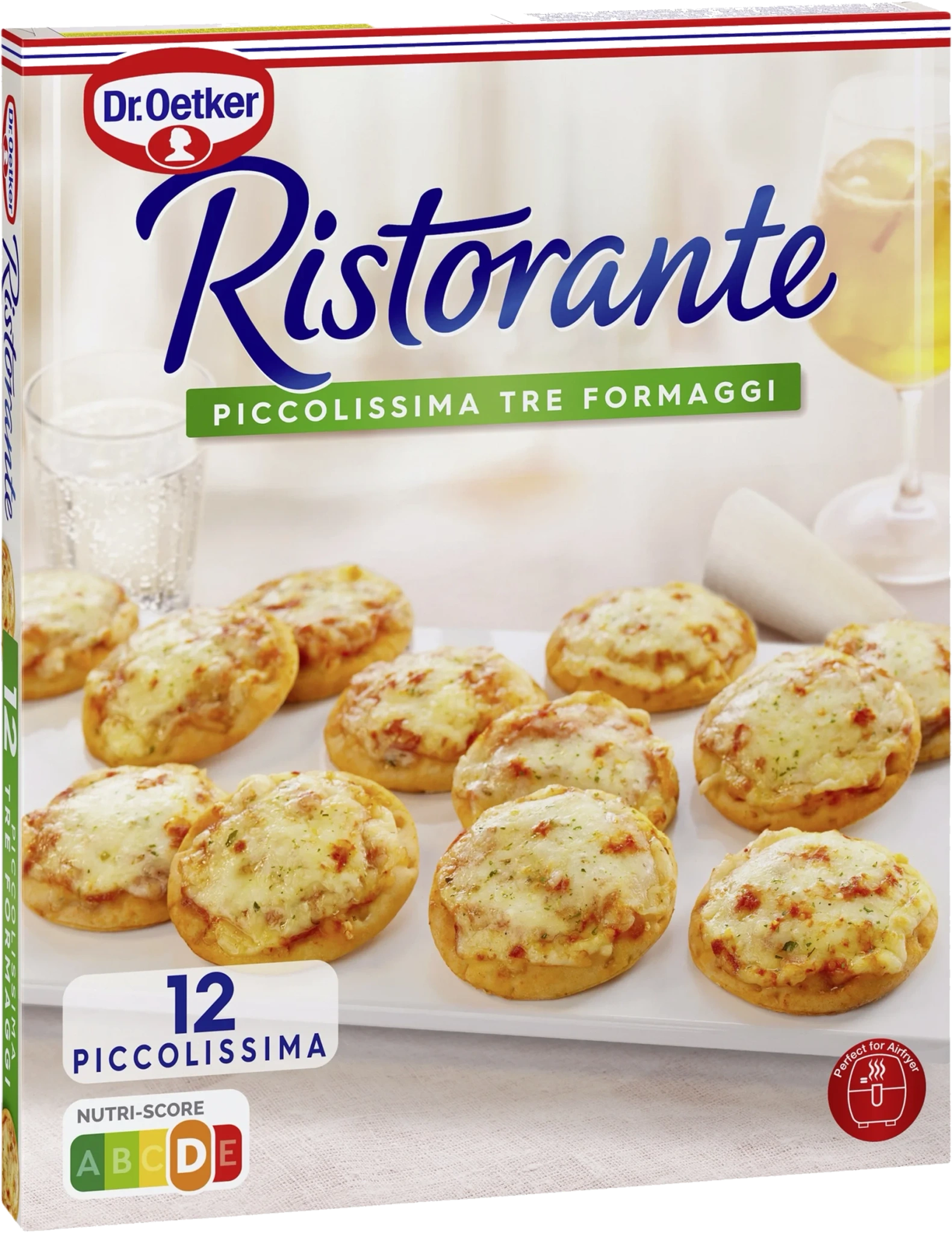 Pizza Piccolissima tre formaggi 12-pack