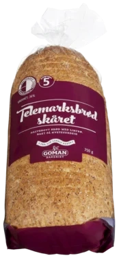 Goman Telemarksbrød Skåret 750g