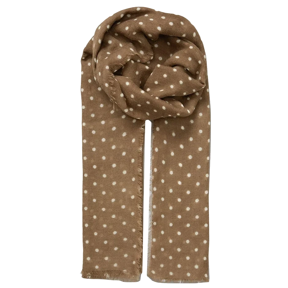 Becksöndergaard Dot Wica Scarf Decadent Chocolate