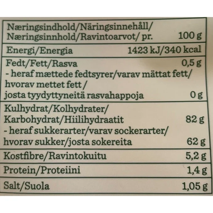 Torkad Mango