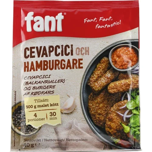Cevapcici Kryddmix/4 Port