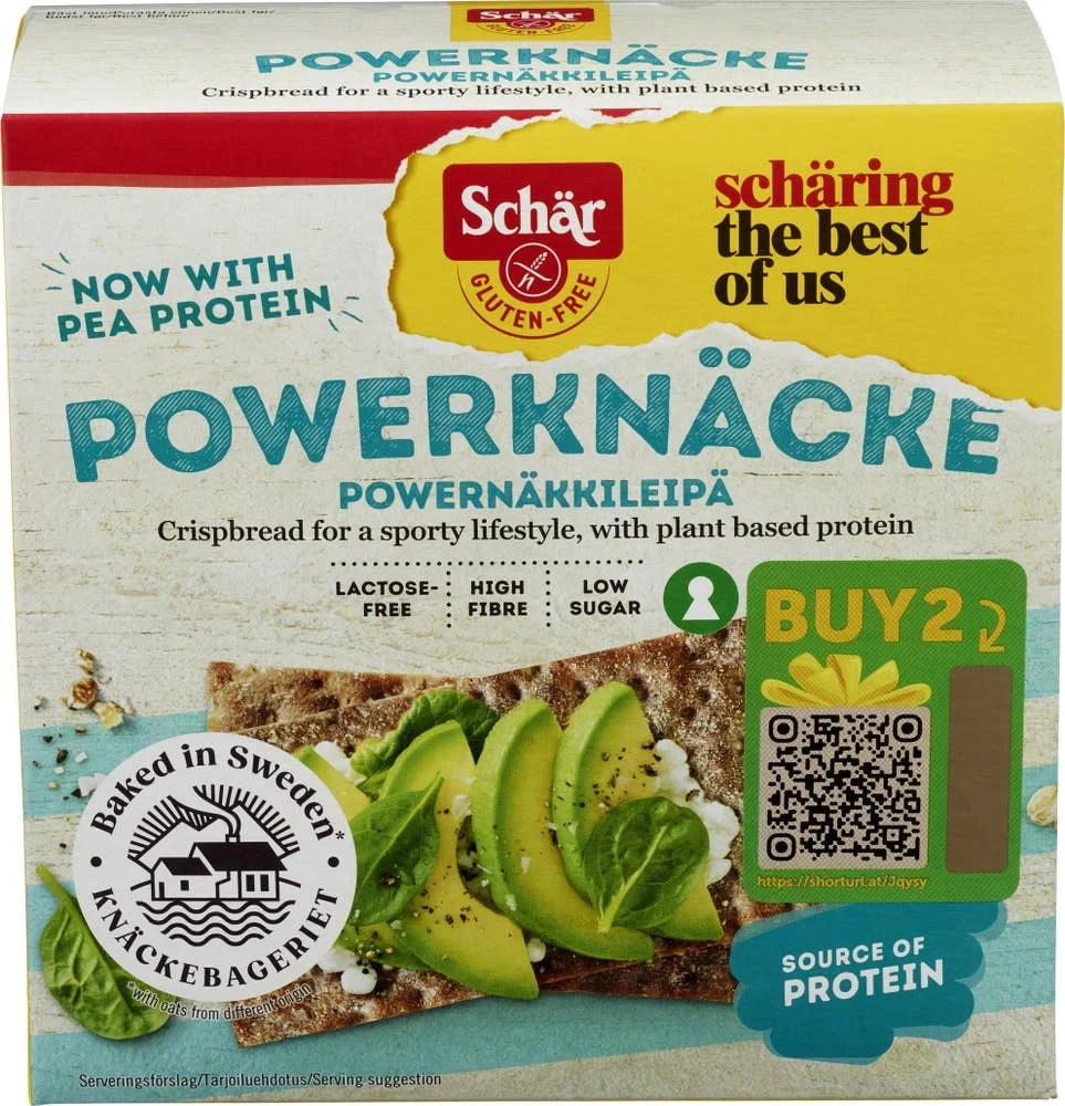 Glutenfri Powerknäcke