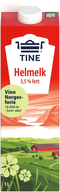 Helmelk 1l Tine