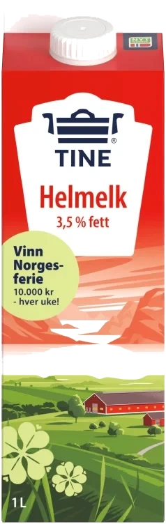 Helmelk 1l Tine