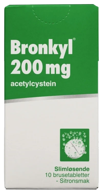 Bronkyl Brusetabletter 10stk