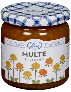 Multesyltetøy 420 Gr Glass Lisa