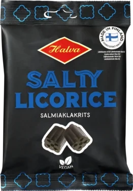 Licorice Salty 80g Halva