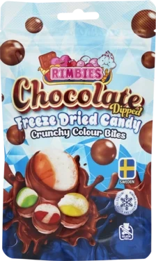 Rimbies Chocolate Dipped Crunchy Color Bites