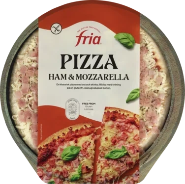 Skinke&Ost Pizza glutenfri 420g Fria