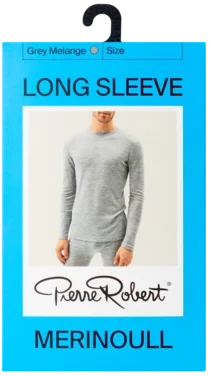 Ulltrøye Herre Merinoull - Grey - XL