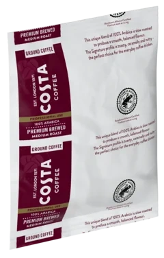 Costa Premium Brewed Medium Roast Filter Coffee Roast And Ground