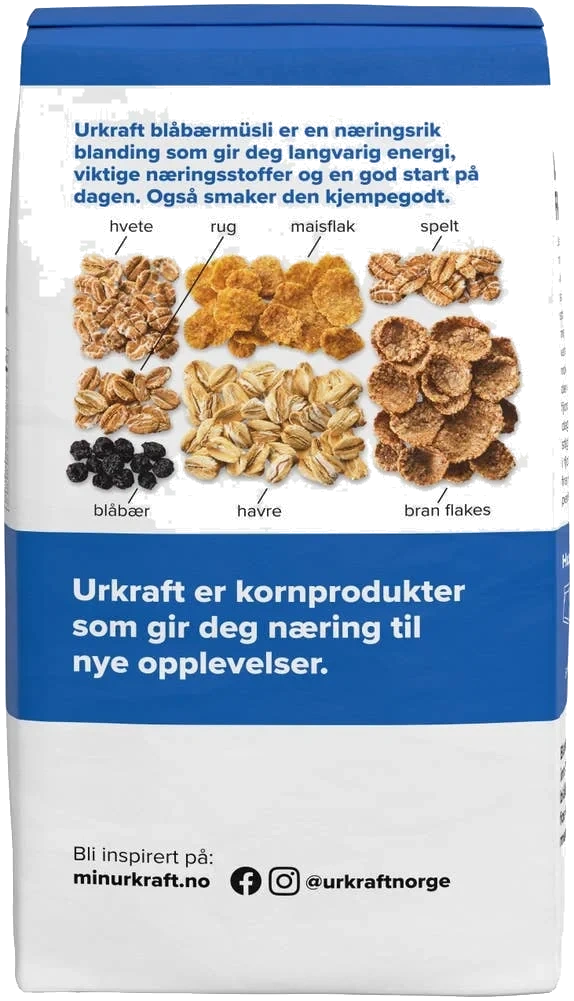 Blåbærmüsli