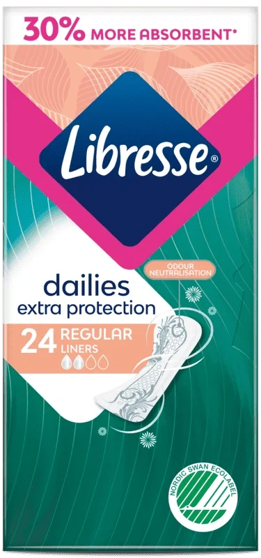 Libresse Truseinnlegg Extra Protection Norm.24stk